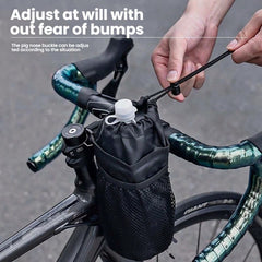 Bicycle Water Bottle Bag Large Capacity Insulated Cycling Pack Waterproof Outdoor Tool Pouch Mountain Bike Cup Holder