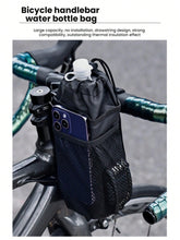Bicycle Water Bottle Bag Large Capacity Insulated Cycling Pack Waterproof Outdoor Tool Pouch Mountain Bike Cup Holder