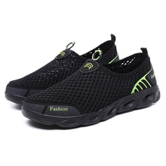 Large Mens Honeycomb Mesh Quick Drying Upstream Water Shoes Leisure Beach Shoes