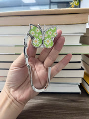 Novuxy® Butterfly Shaped Bag Handbag Hook for Table Side Storage Table Desktop Hanging Bag Hanger Bag Hook Gift Handicraft