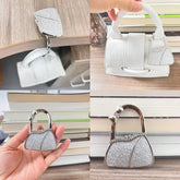 Novuxy® Bowknot Bag Hanger, Desk Side Organizer, Table Top Purse Hook, Decorative Accessories, Gift