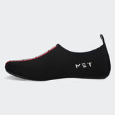 IceUnicorn Damen Wasserschuhe Spleißen schwarz und rot
