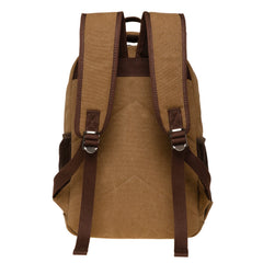 Vintage Canvas Backpack Large Capacity Multi-Functional Durable Outdoor Rucksack