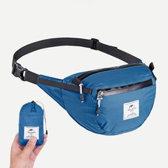 Portable Fanny Bag Unisex Foldable Waist Pack Lightweight for Outdoors Sports
