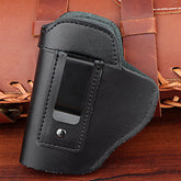 Outdoor Tactical Leather Holster Cowhide Invisible Quick Pull Holster Carrying Gun Holster