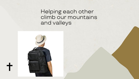 Can you describe the experience of traveling with a backpack full of money?