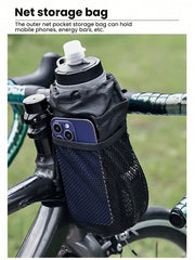 Bicycle Water Bottle Bag Large Capacity Insulated Cycling Pack Waterproof Outdoor Tool Pouch Mountain Bike Cup Holder