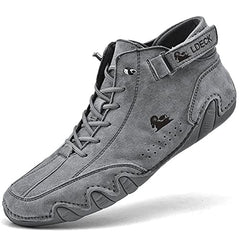 Men Velcro suede high boots Beck shoes