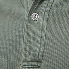 100% Cotton Men's  Solid Color Casual Short SleeveTurndown Polo Shirt