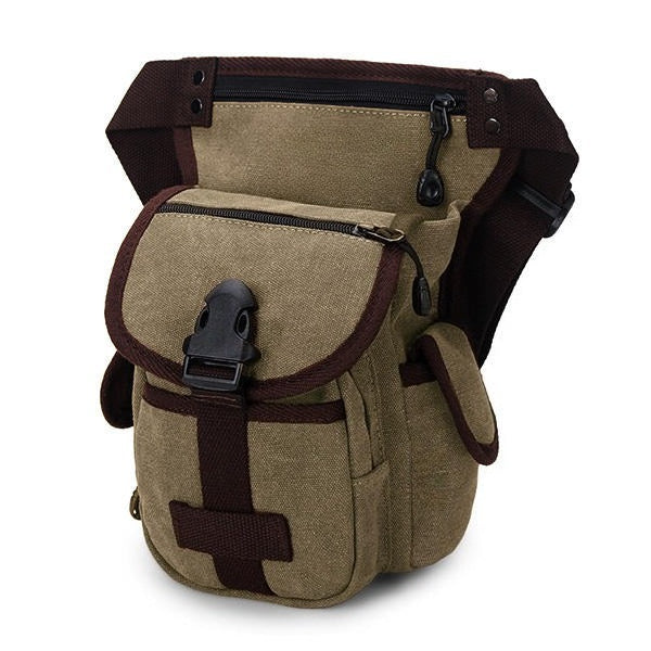 Men Women Casual Canvas Outdoor Sports Waist Bag Camera Bags