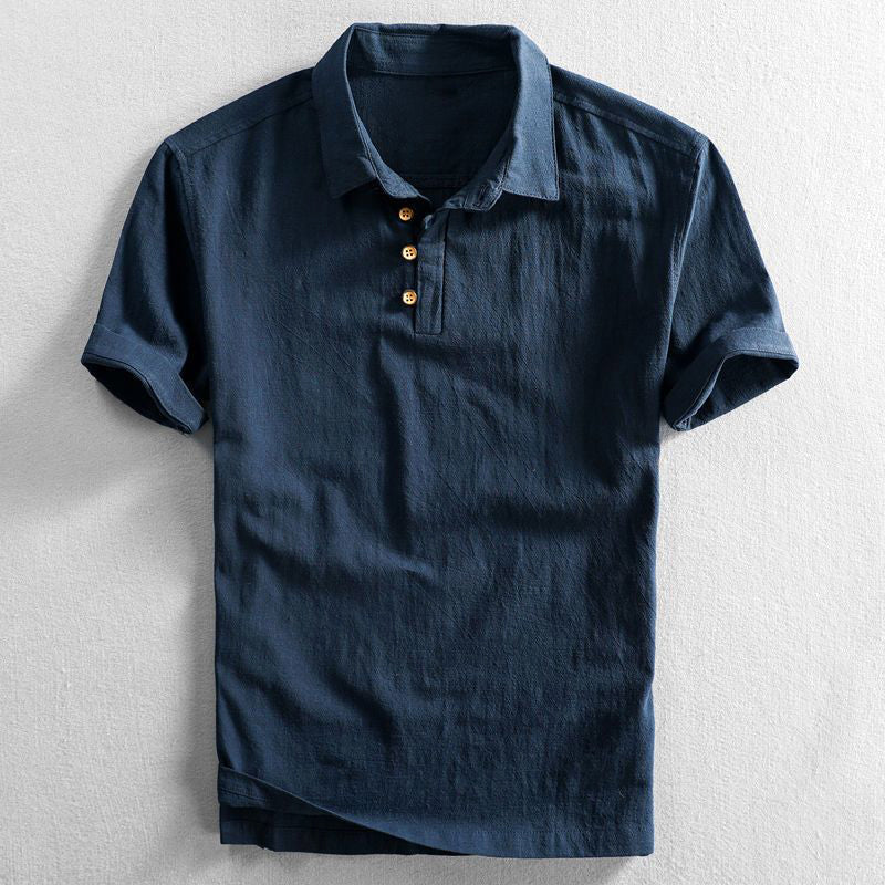 Alfredo Linen Polo