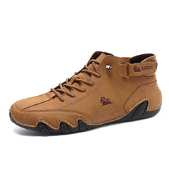 Men Velcro suede high boots Beck shoes