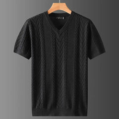 Chevron - V-Neck Sweater Shirt