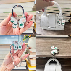 Novuxy® Butterfly Shaped Bag Hook for Table Side Storage Table Desktop Hanging Bag Hanger Bag Hook Gift Handicraft
