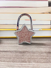 Novuxy® Five-pointed Star Folding Handbag Hook Table Holder Alloy Bag Accessory