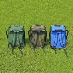 Multifunctional Soft Surface Cooling Chair Foldable Outdoor Camping Beach Chair Cooler Bag